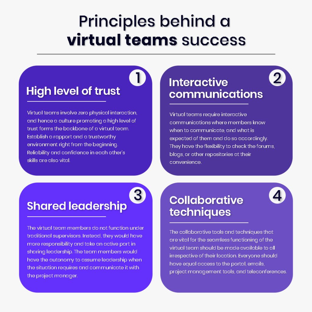 Principles of Virtual Team success