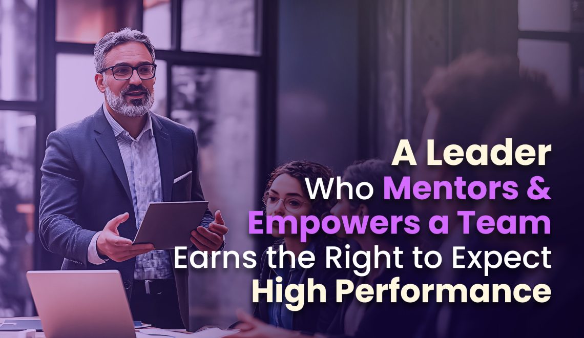 Mentoring and empowering a team